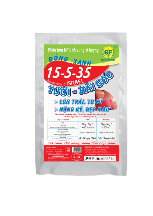 ĐỒNG XANH 15-5-35  - 5Kg